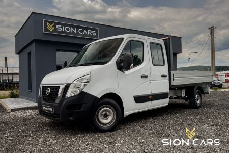 Nissan NV400 2.3dCi L2 100kW Double Cab 7-miest Valník