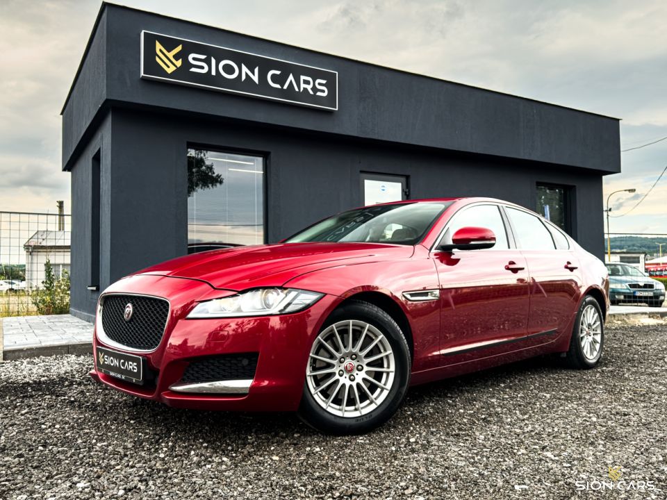 Jaguar XF 2.0D 132kW Prestige AWD Italian Racing Red
